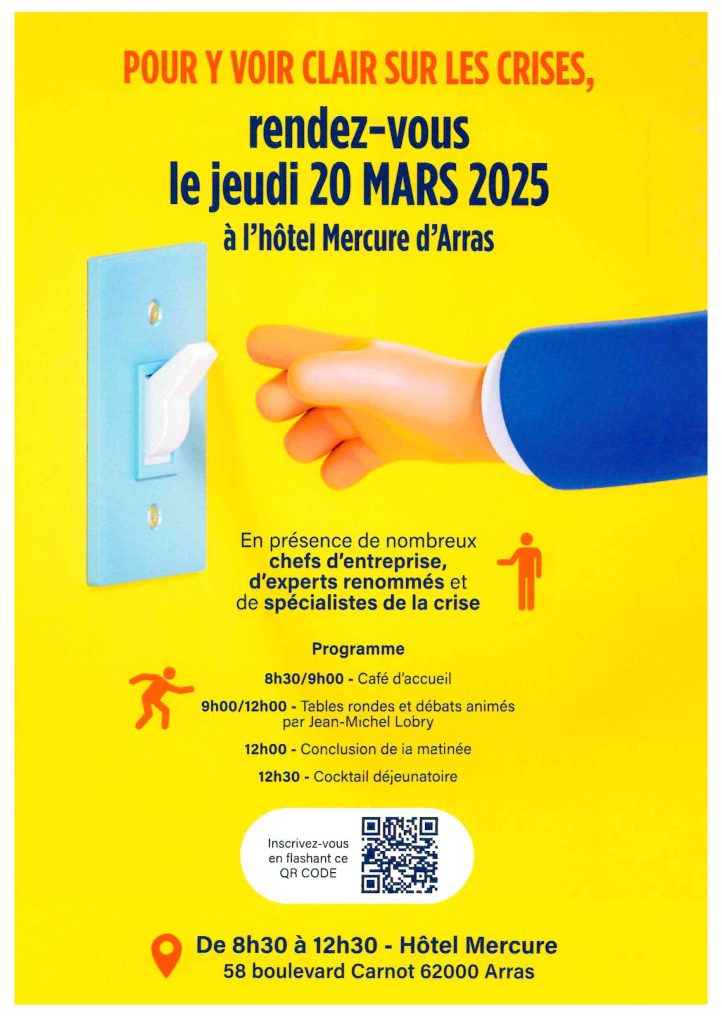 Evénement du 20 mars 2025 - Gestion des crises